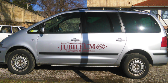 A PTE gépkocsiparkjának autói közül számos JUBILEUM 650 és MVP dizájnnal lett ellátva